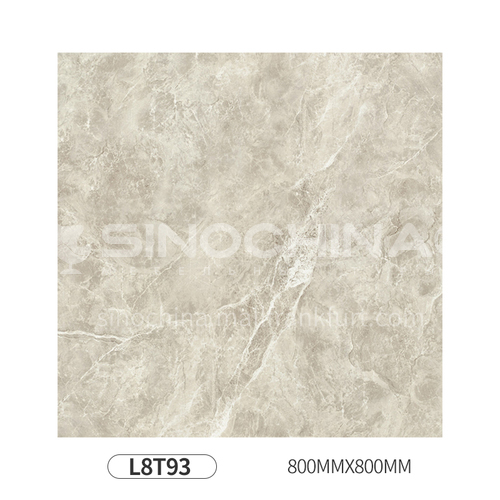 Simple and modern style whole body polished glazed floor tiles-L8T93 800mm*800mm